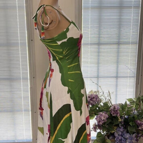 FARM RIO MIDI DRESS XS NWT - Picture 4 of 4